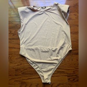 SHEIN Plus Size Sleeveless Shoulder Padded Bodysuit Size 4XL